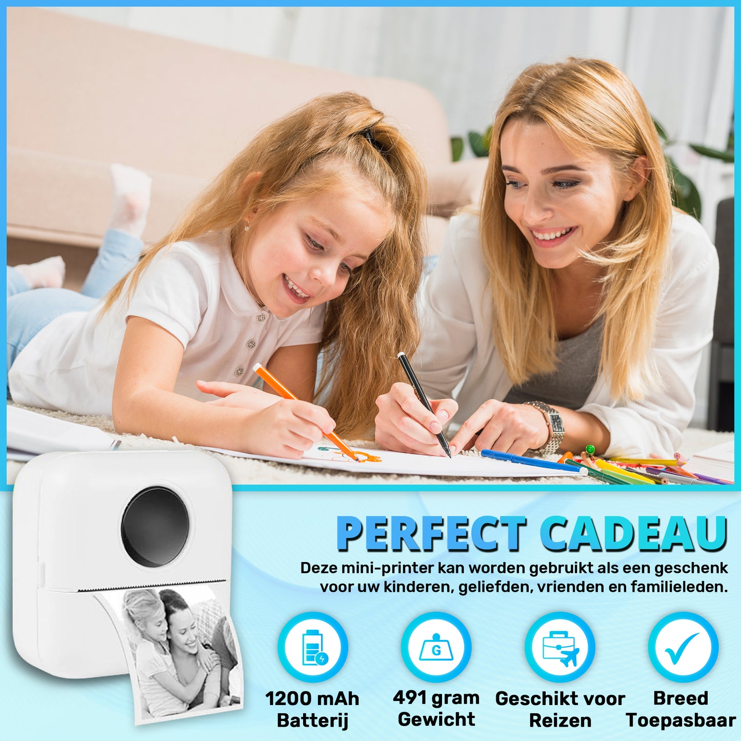 K&L - Mini Printer voor Mobiel