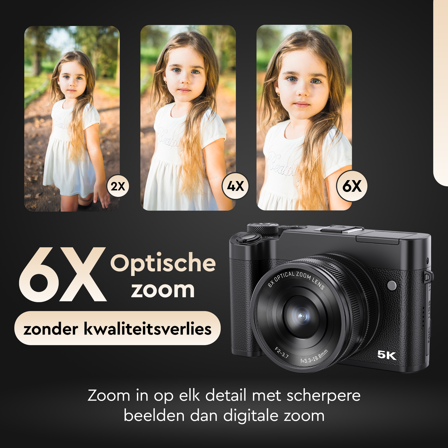 K&L Digitale Camera 5K - 64MP