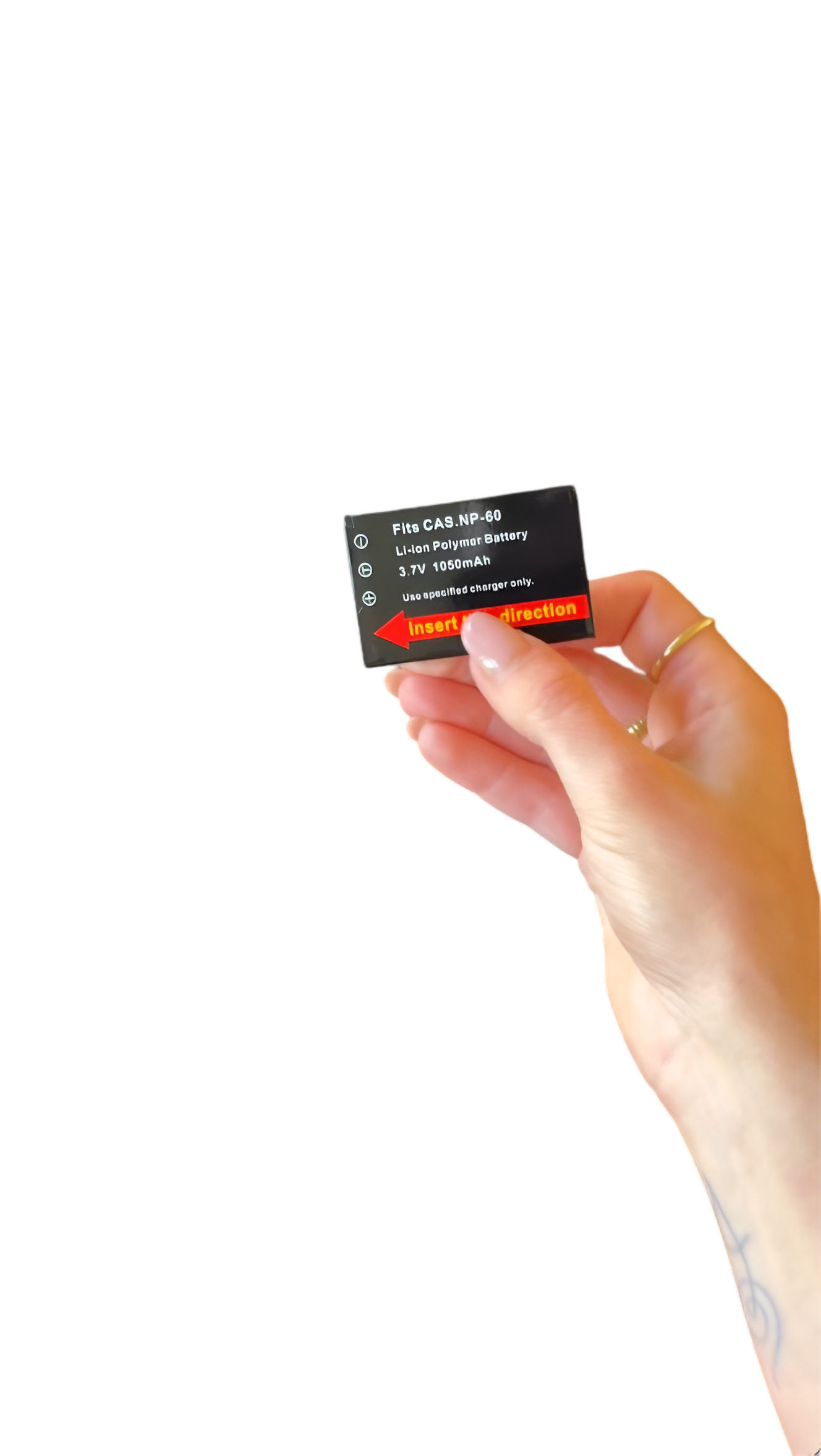 Extra accu voor K&L Camera 1050 mAh