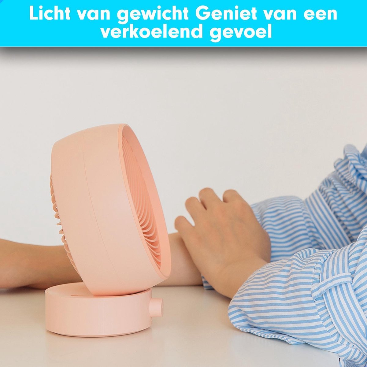 K&L Stille Ventilator - Roze