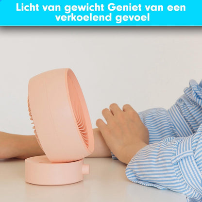 K&L Stille Ventilator - Roze