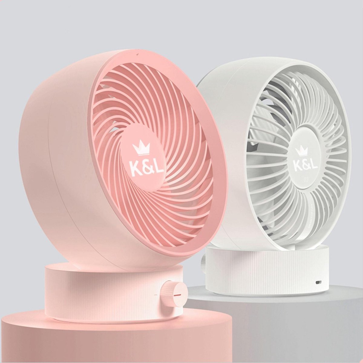 K&L Stille Ventilator - Wit