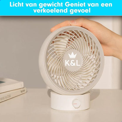 K&L Stille Ventilator - Wit