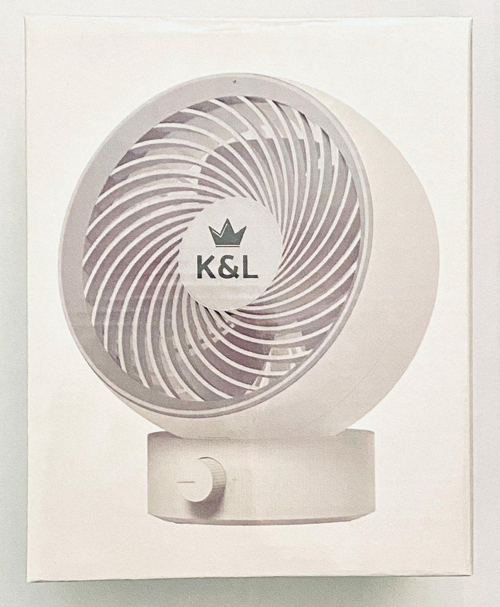 K&L Stille Ventilator - Wit