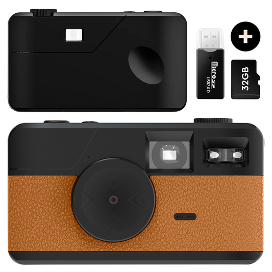 K&L Digitale Retro Camera - Bruin