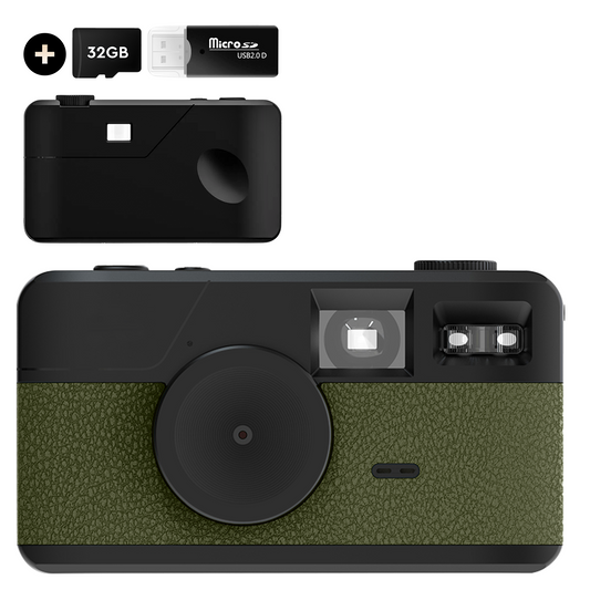 K&L Digitale Retro Camera - Groen
