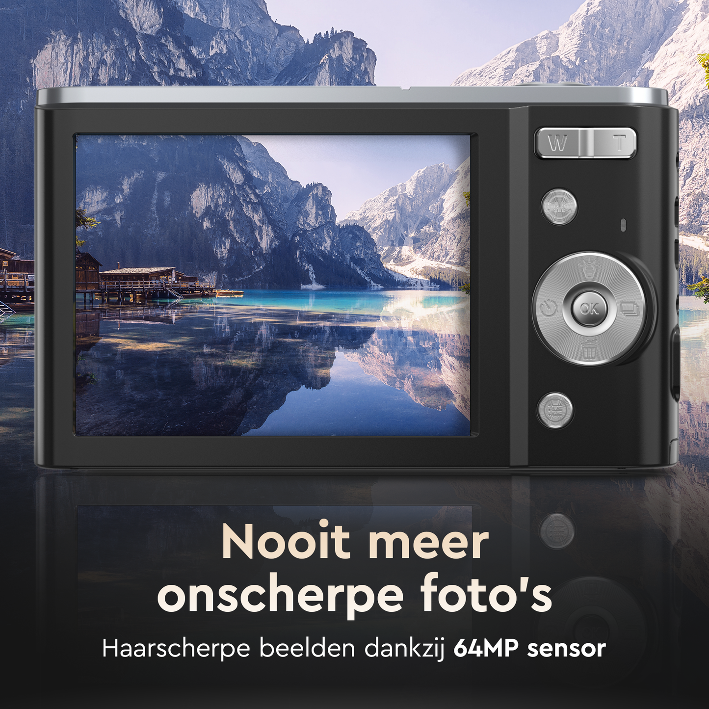 K&L Digitale Camera 4K - 64MP