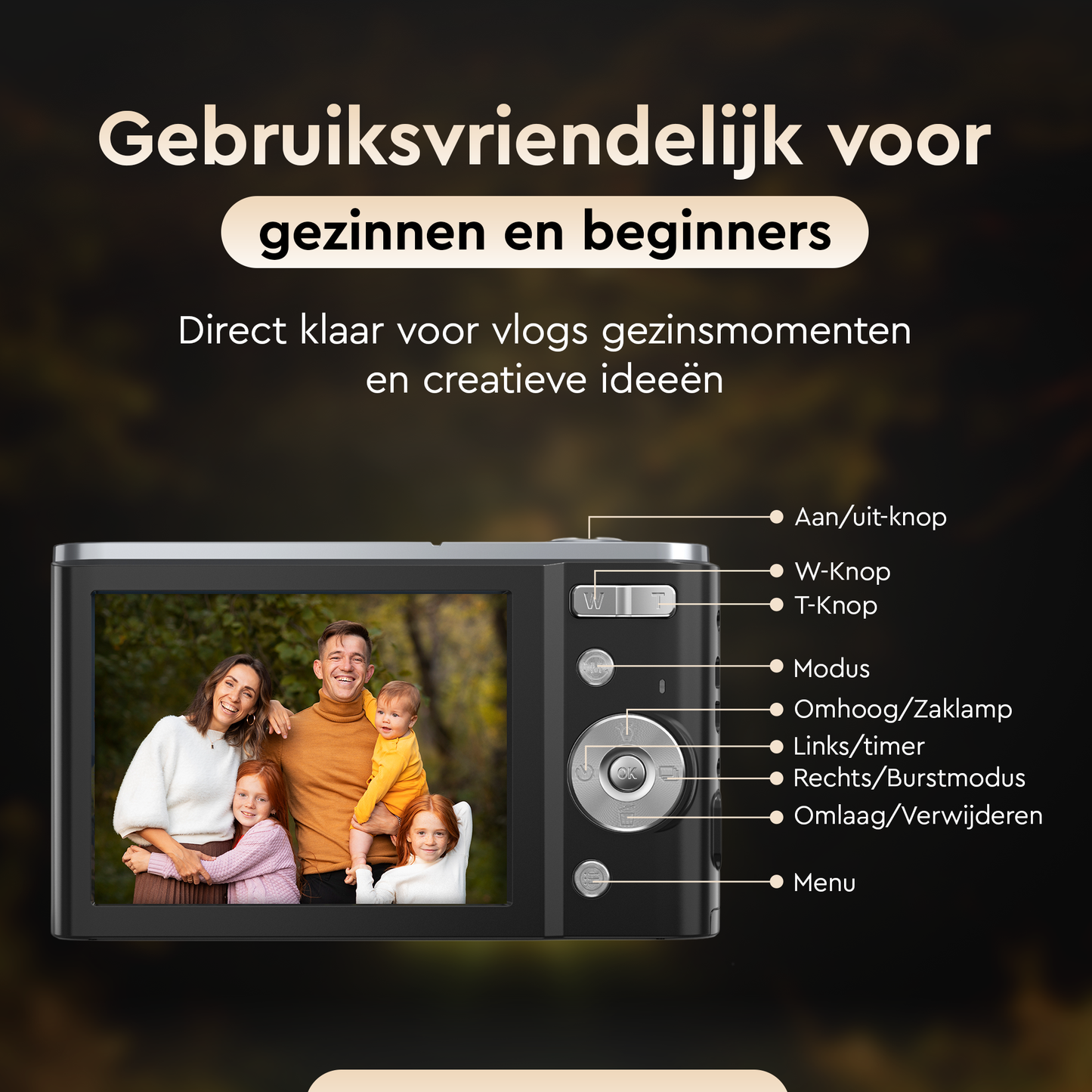 K&L Digitale Camera 4K - 64MP